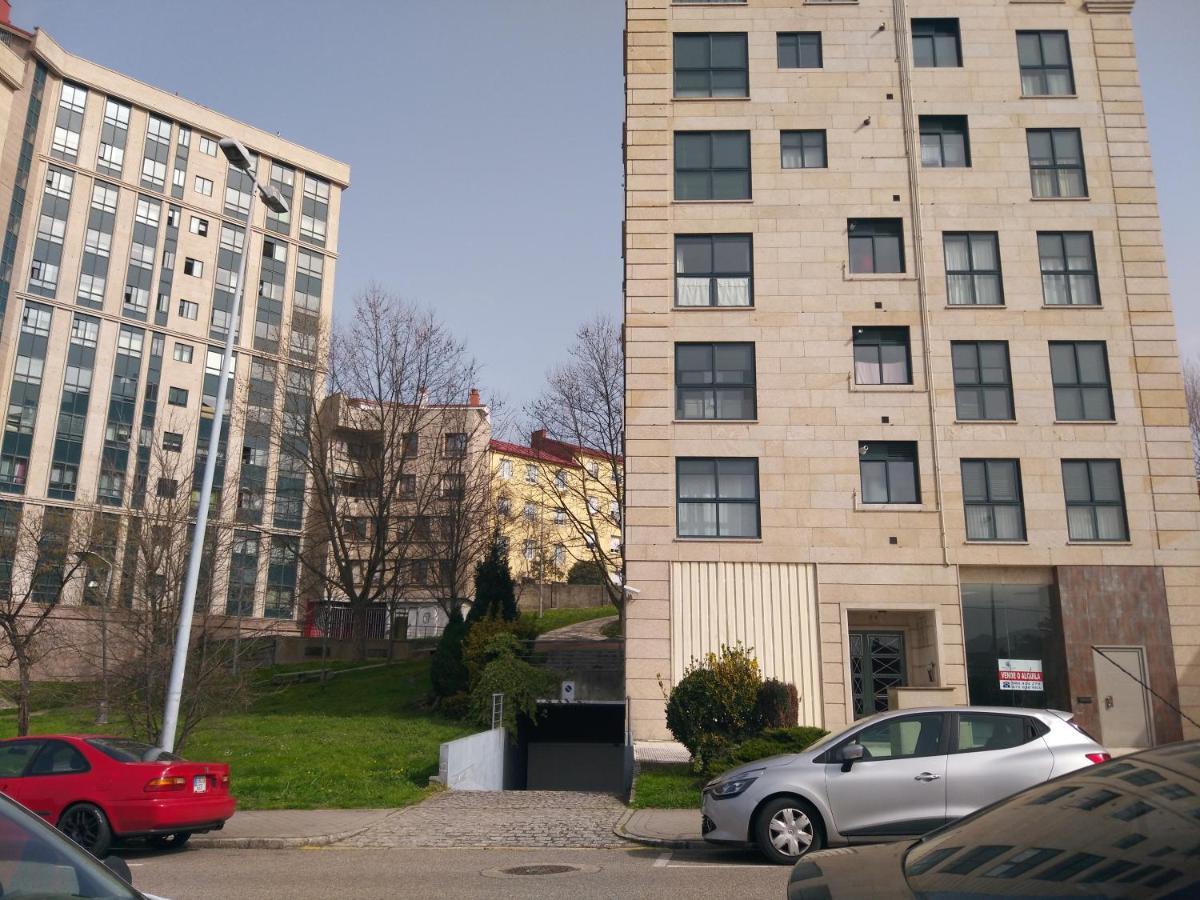 Apartamento Completo Con Parking Privado Y Wifi En San Roque Vigo Esterno foto